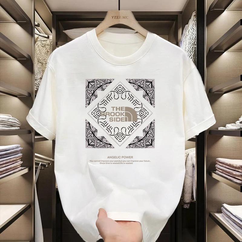Loose oversize half-sleeved cotton short-sleeved men's shirt summer new design American top tide