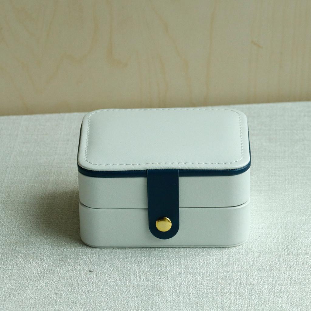 Tragbare Schmuckschatulle Verpackungsbox Make-up-Organizer Für Exquisite Kosmetik Beauty-Etui Behälter Abschlussveranstaltungen Geschenk