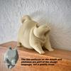 1pc Yawning Cat Statue Toy, Compact Desktop Decor for Home, Office, Car, Perfect Gift for Cat Lovers (Christmas, Halloween, Birt