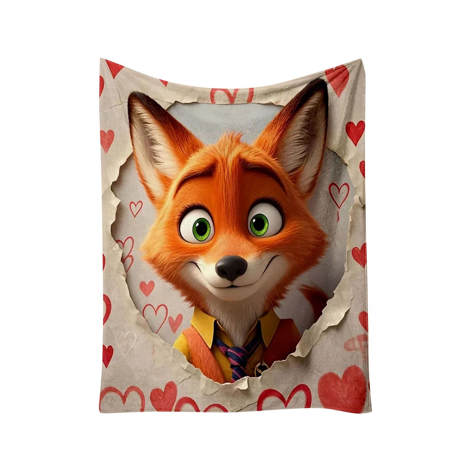 

Soft Flannel Blanket, Anime-themed Shawl Blanket, Sofa Blanket, Daily Shawl Blanket One Size