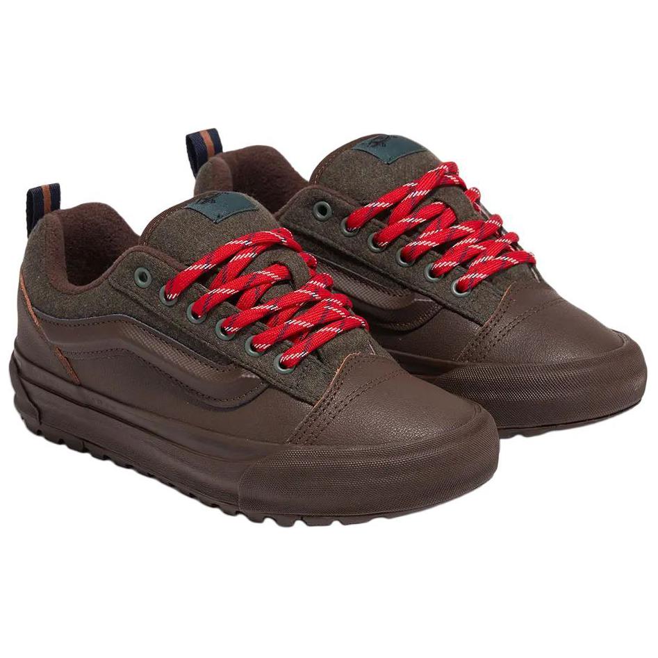 Vans LX Knu Skool MTE-1 Comfortable Versatile Low-Top Skate Shoes Unisex Sneakers Brown VN000CXRDFO