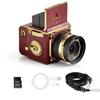 Retro digitální fotoaparát 2.7K 56MP funkce foto/video AF automatické ostření 16x zoom 2,0palcový IPS displej vhodný pro blogging cestování začátečníky nadšence kompaktní