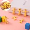 Smiley Face Stretchy Minions Pinching Fun Children's Decompression Toy - Soft Yellow Man Doll Accessories