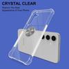 Coque Anneau - BOOLING - pour Samsung Galaxy S25 FE - Silicone Coin Renforcé Transparent