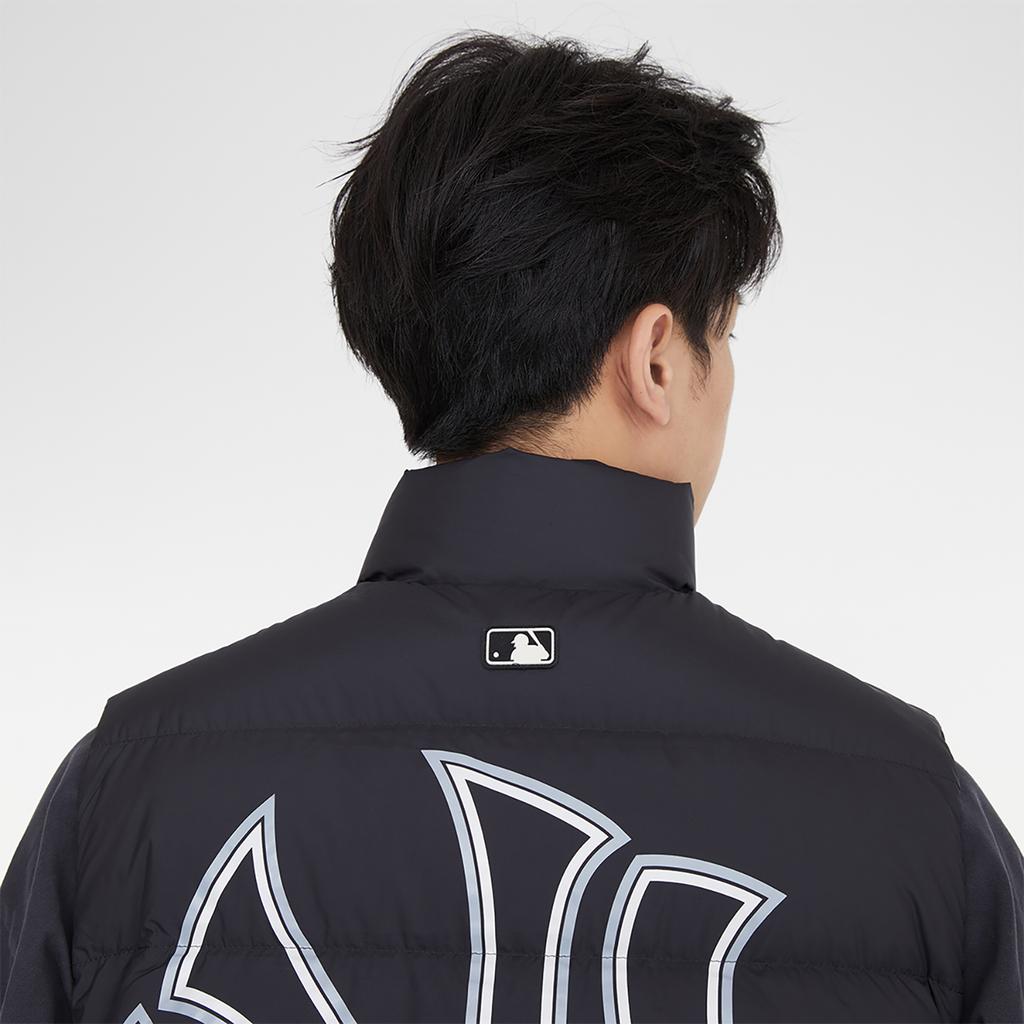 New MLB New York Yankees Down Vest Unisex Black 3ADVB0336-50BKS