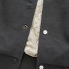 City Street Vintage Heavy Cotton Varsity Jacket - Gray