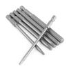 6pcs 100mm Magnetic Screwdriver Bit Set Hexagon Head Tool Bit With 1 4  Hex Shank