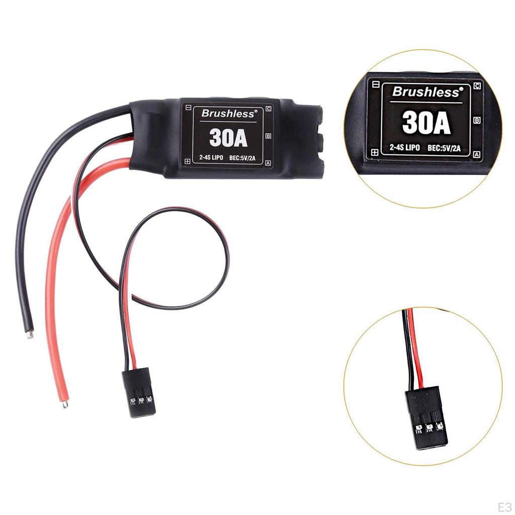Brushless ESC Helicopter Fittings High Performance Repair Parts Accessory