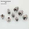 JUYUAN 304 Stainless Steel Male-Female Thread Pipe Fitting, PN63