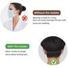 Mask Strap Extensions - Glife - Black - 20pcs - Silicone Ear Hook - Travel Mask
