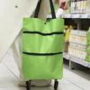 2 in 1 Grocery Bag Oxford Cloth Shopping Trolley Multifunctional Handbag  Supermarket