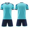 Wholesale football jersey set Men's and women's training game jersey Customized children's short-sleeved student class uniform Quick-drying  jersey