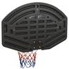 VidaXL Panneau de basket-ball Noir 90x60x2 cm Polyéthylène, panier de basket-ball,,, panneau arrière 93666