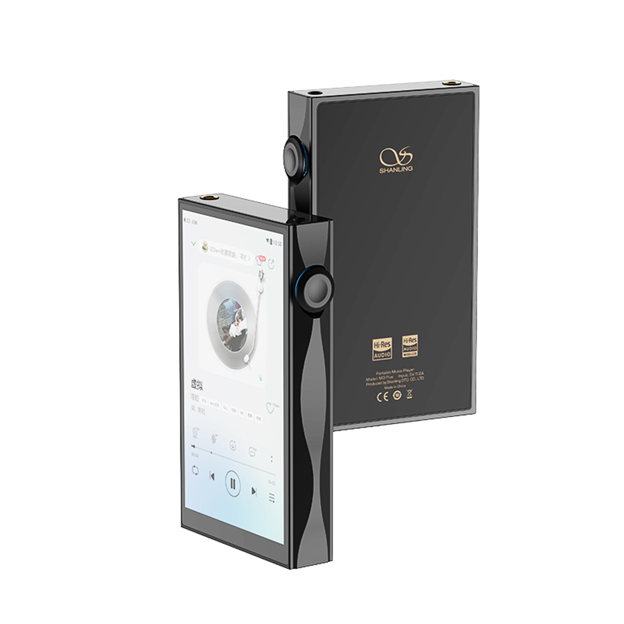 

Shanling M3 Plus Compact Android Player with Quad Portable Digital Audio Music PCM aptX AGLO CS43198 DAC, Hi-Res Player, DAP, Bluetooth, 4.4mm