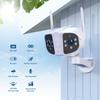 8MP 4K Dual Lens Ultra Wide Angle 180° Wifi IP Camera Outdoor 4MP Full Color Night Vision Ai Human Detect Security Surveillance