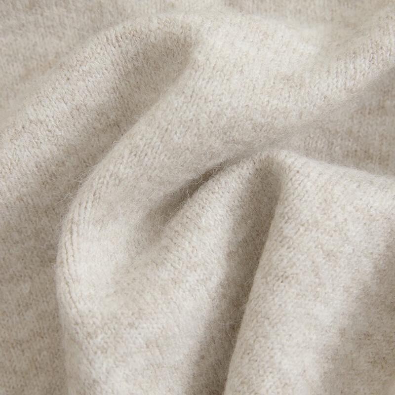 Women's Loose Cartoon Embroidered Round Neck Knit Sweater