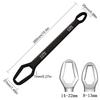 8-22mm Universal Torx Wrench Double-head Adjustable Torx Spanner Bicycle Motorcycle Car Repair Disassembly Tools Accessories