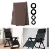 Recliners Chair Replacement Outdoor Folding Mesh Parts with 4 Bungee Cords for Lounge