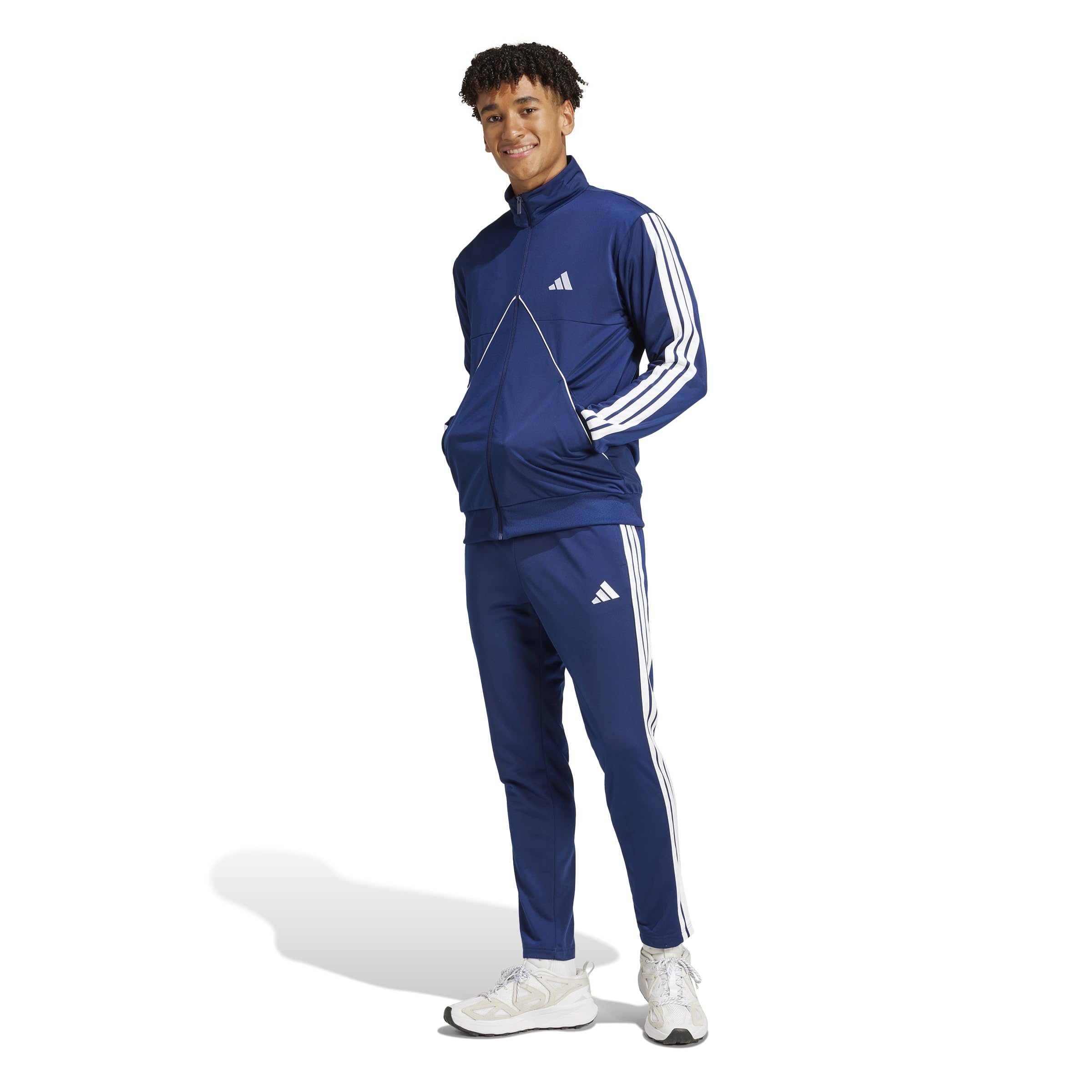 Комплект спортивного костюма Adidas Tiro CB_NP, мужской, темно-синий, KSG44 (JI8861), Размер M