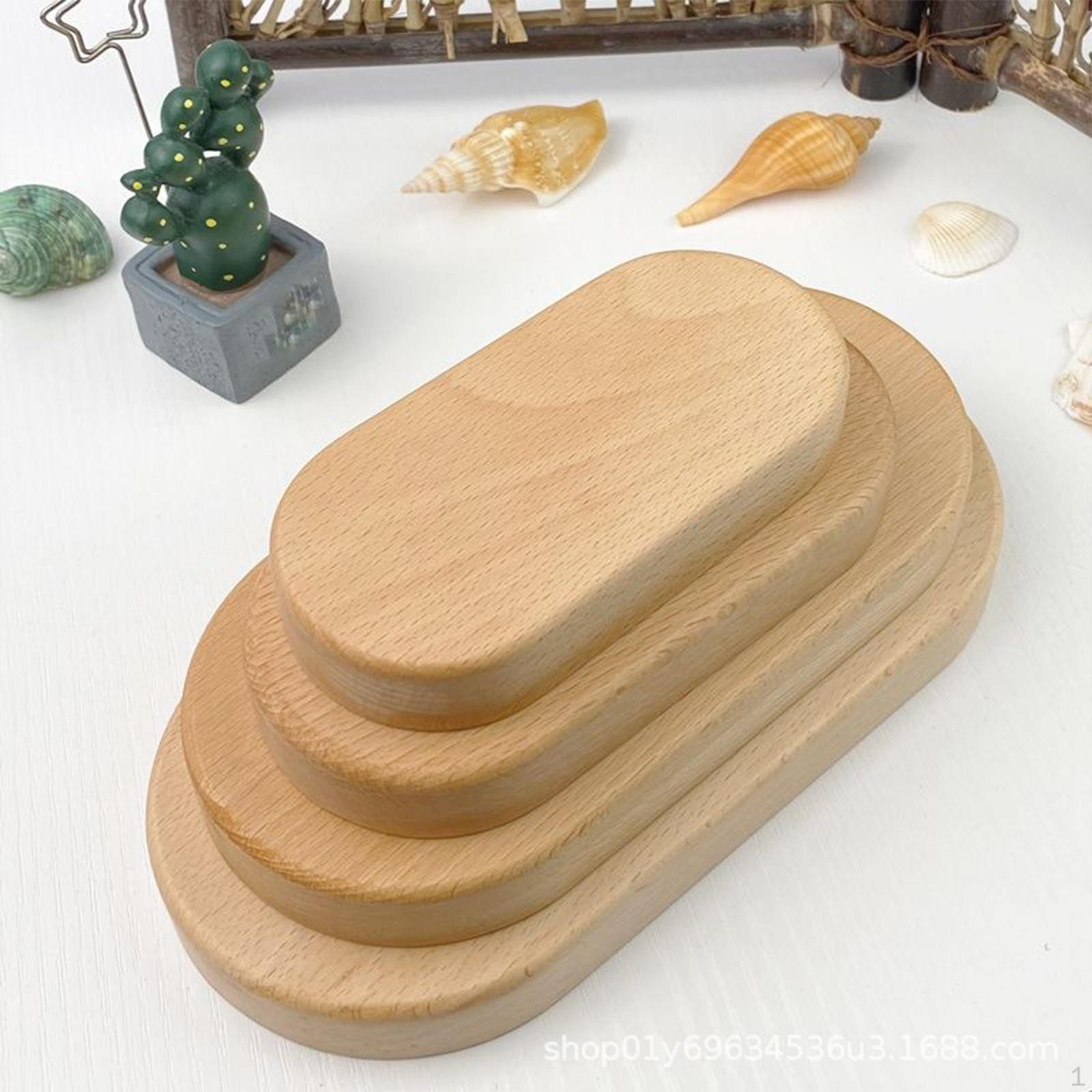 

Подставка из дерева для фигурок и сувениров Light Brown S