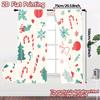 2pcs,Curtains Christmas Bell Snowflake Holly Tree (2) Chic Pattern Curtains Prints Light Filtering Curtains Home Decor Use for