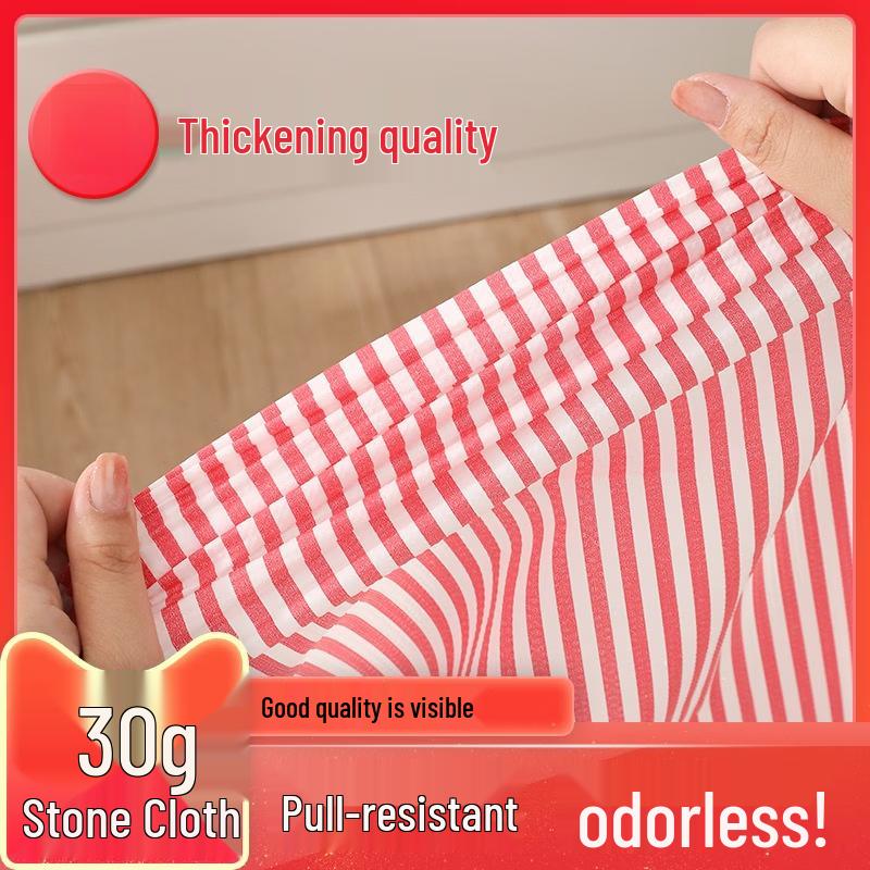 Xihe Extra Thick Disposable Stone Fabric Tablecloth