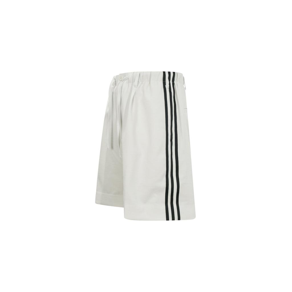 Y-3 Casual Shorts Unisex Light Gray Moderate IA1665