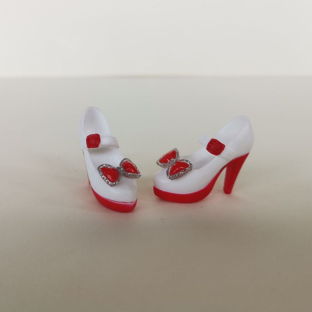 Cute Original Doll Shoes Mini Casual Sandal Elegant High Heels for 1/4 1/6 BJD 30/45cm Dolls