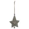 Hill Interiors Rustic Santa Christmas Hanging Decoration