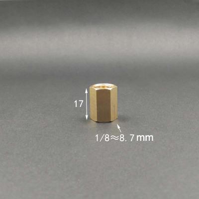 1/8" 1/4" 3/8" 1/2" 3/4" 1" BSPP Femmina Ottone Accoppiatore Riduttore Uguale Raccordo Tubo Connettore Adattatore Acqua Carburante Gas Olio