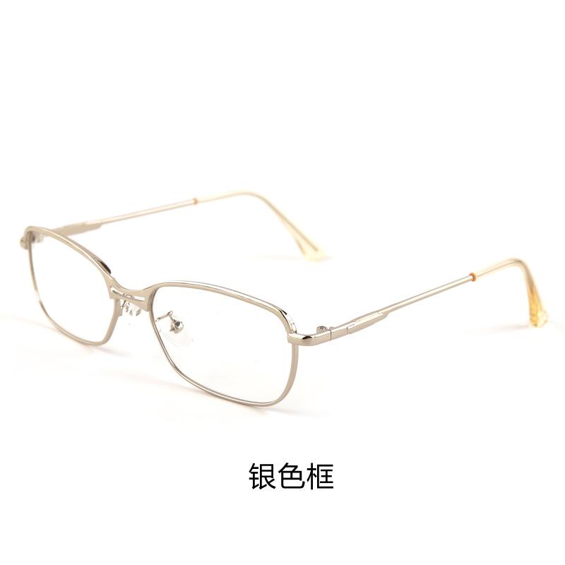 Fashion retro gold wire thin edge small frame reading glasses men in the elderly high definition anti-blue light reading glasses