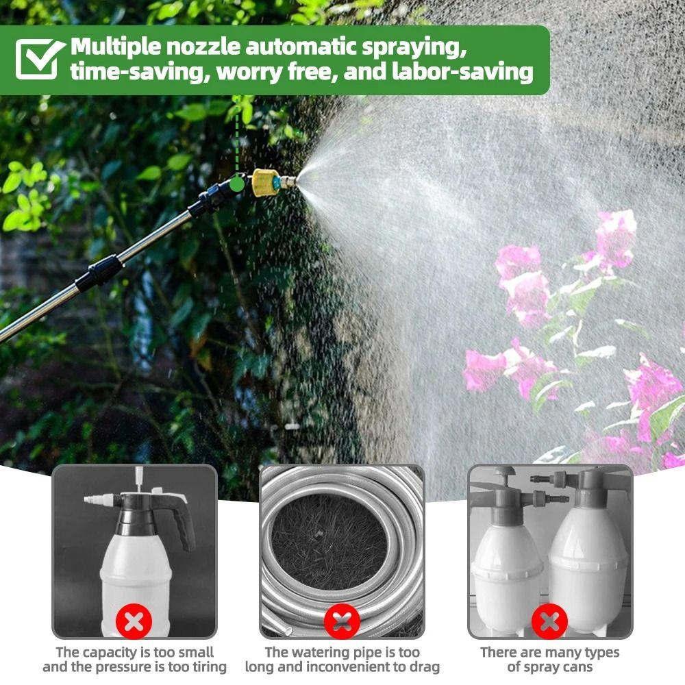USB Garden Sprinkler Irrigation Tool High-Pressure Sprinkler Portable Garden Irrigator