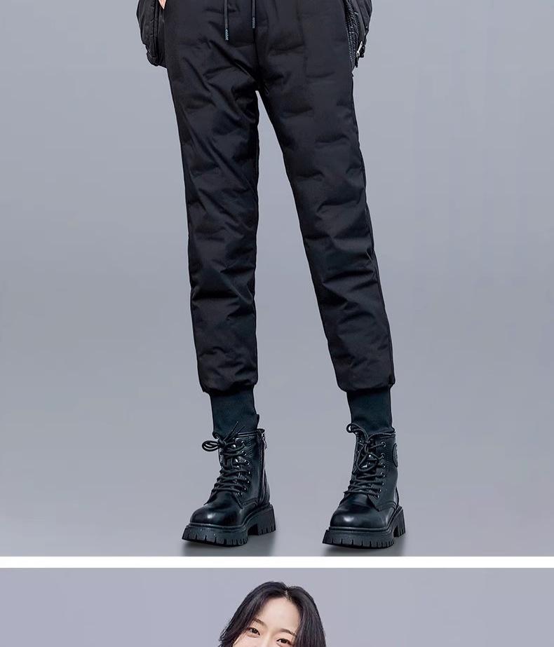 2025 Women's Extreme Cold Goose Down Pants - Winter Cotton Outerwear for -40°C Snow