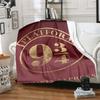 1pc Platform 9? Cartoon Blanket,Portable Throw for Travel & Camping, All Season Cozy Blanket,Ideal Gift