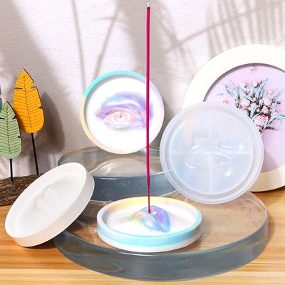 Silicone Incenses Tray Making Mold Epoxy Resin Jewelry Mould For Multiple Handmade Projects And Crafts