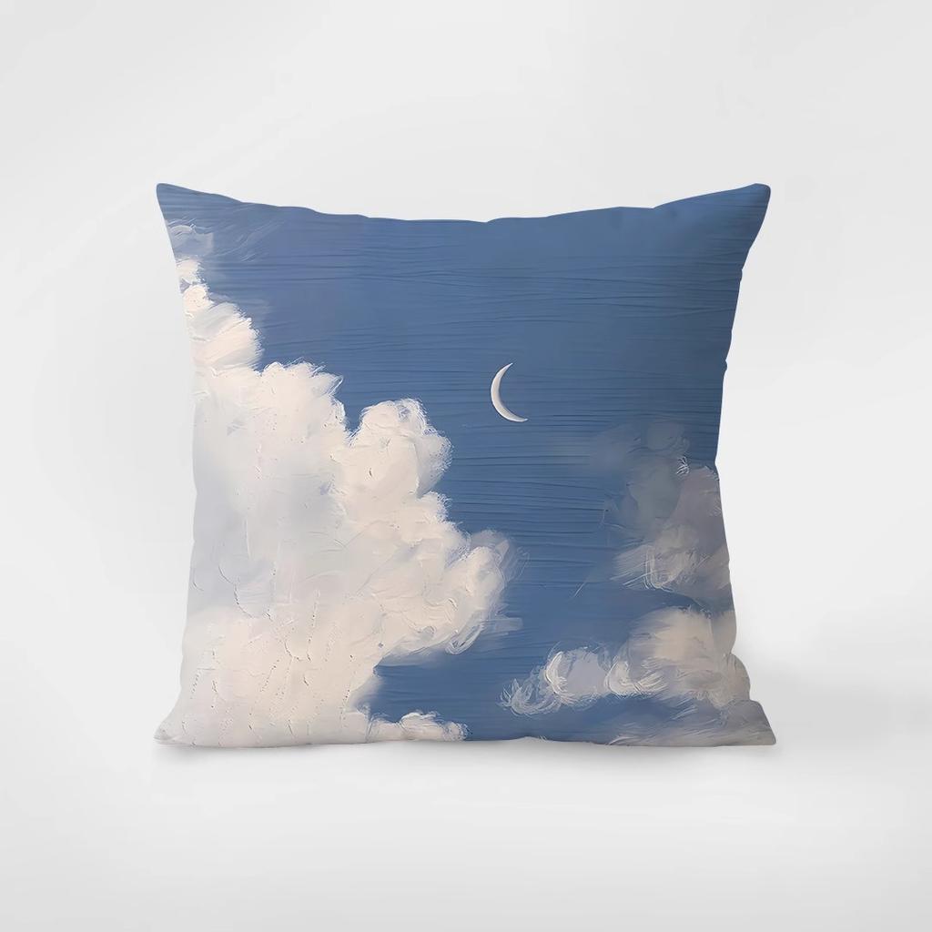 Sky Cloud Landscape Pillowcase Dormitory Decoration Office Living Room Sofa Home Pillowcase
