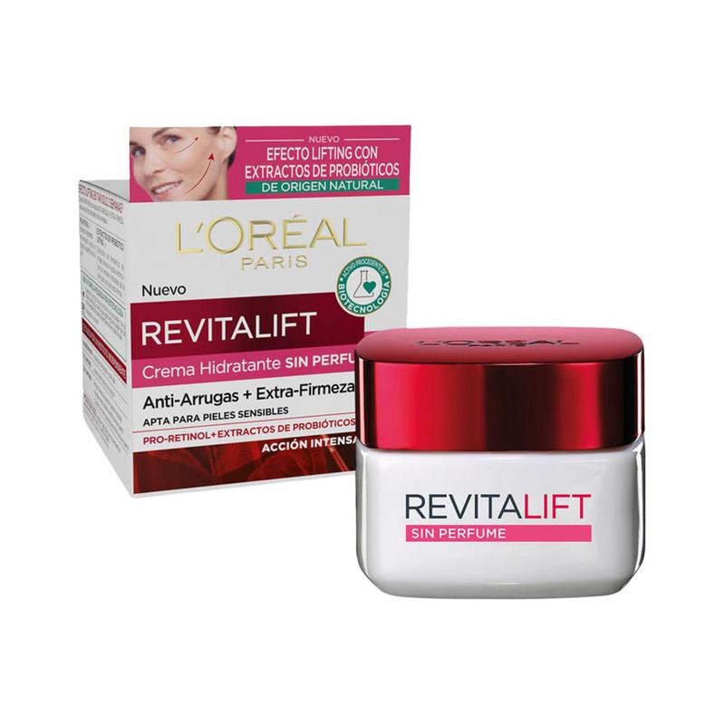 Loreal Paris Anti-Wrinkle Lightening Revitalift Fragrance-Free Firming Day Cream - 50ml