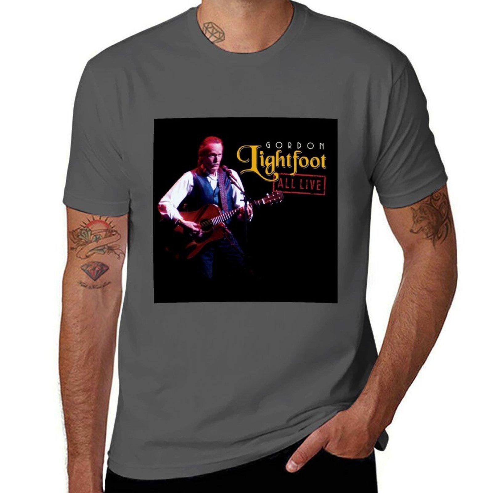 

All live T-Shirt anime tshirt t shirts for man pack cotton T-Shirt 4XL