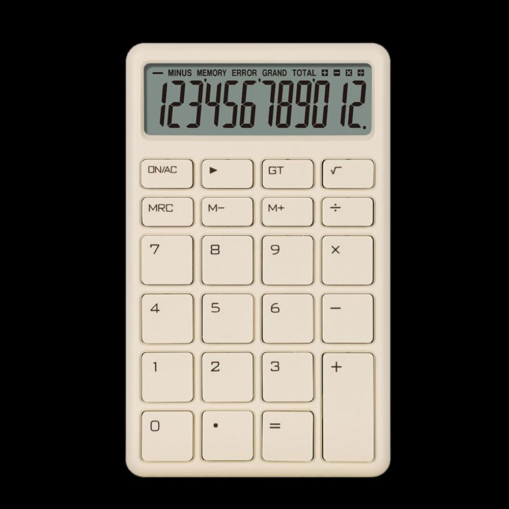 Draagbare studentenrekenmachine 12-cijferige elektronische rekenmachine Financiën en boekhouding