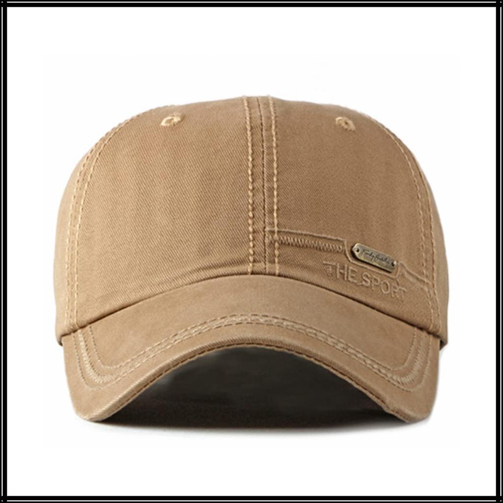 Cap Logo English Letters Hat Running Outdoor Fishing Men Women CA828 [White Fang] (Black)