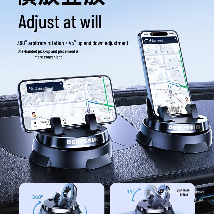 2025 Anti-slip Rotating Car Phone Holder & Navigation Console Support