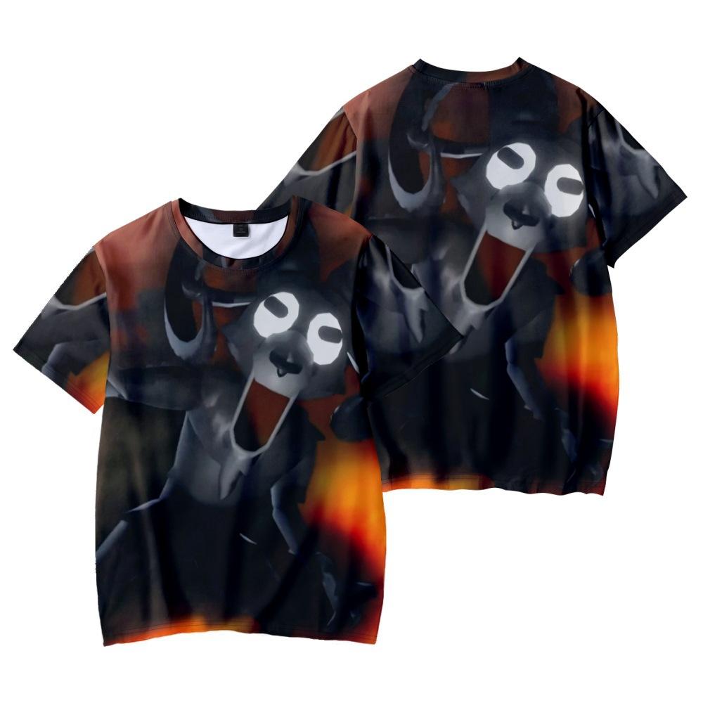 99 Nights In The Forest T-Shirt Beach Cartoon T Shirts for Men Harajuku Design Tee Shirt Short Sleeves Fun Clothing 6 Colors