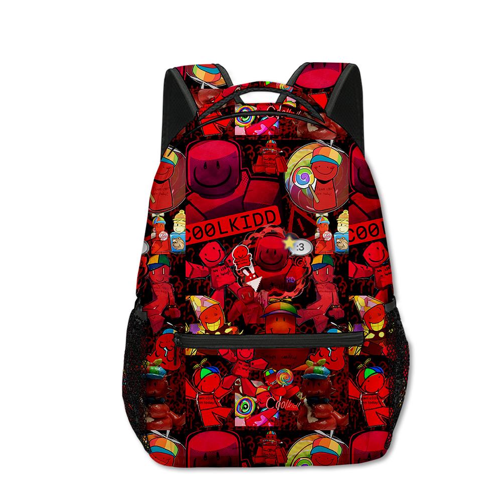 Cartoon Kpop Youthful Harajuku School Bags Unisex Gubby Plush Travel Bags 3D Print Oxford Waterproof Notebook Shoulder Backpacks
