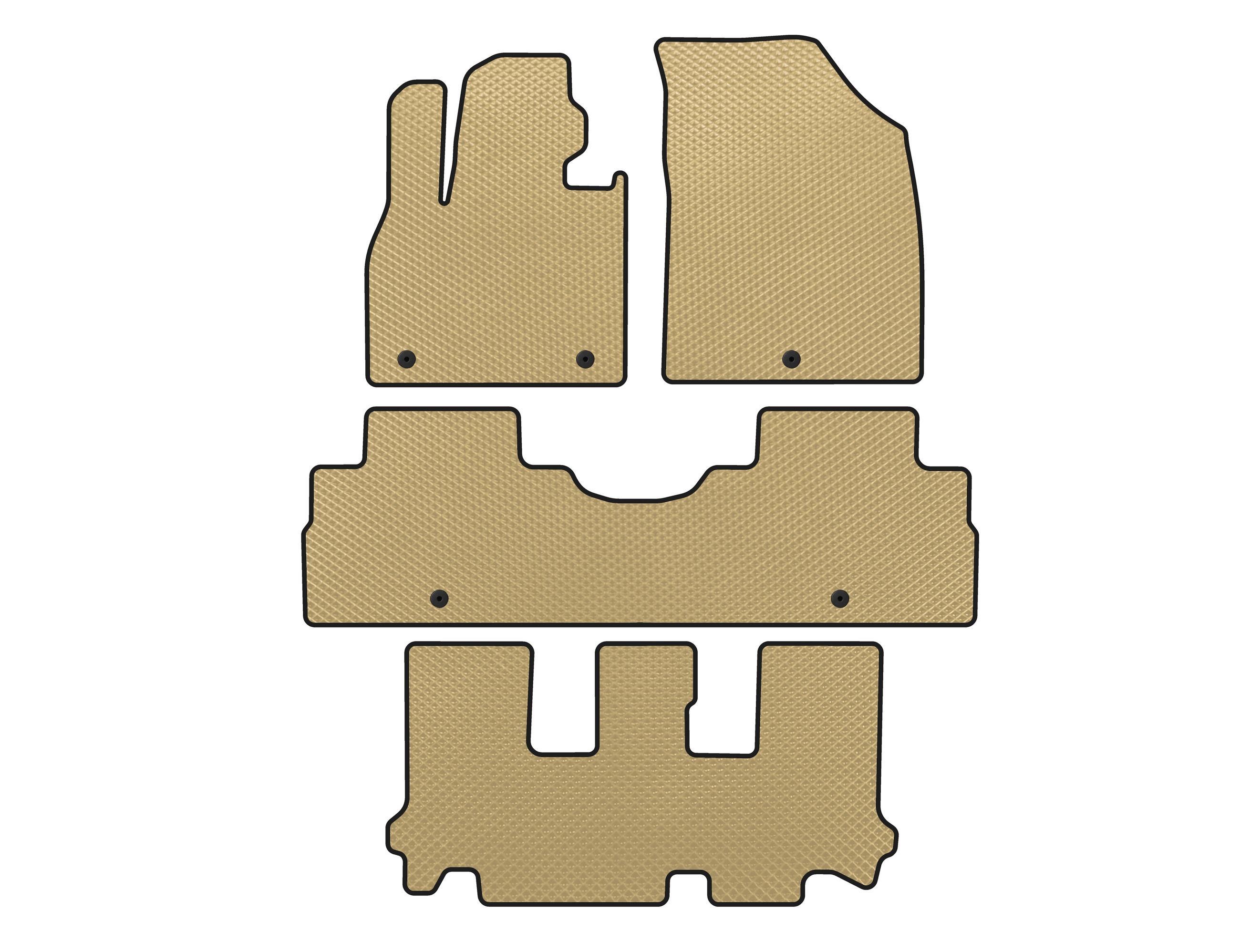 

EVA mats (3 rows, 8-seater, Beige) for Hyundai Palisade