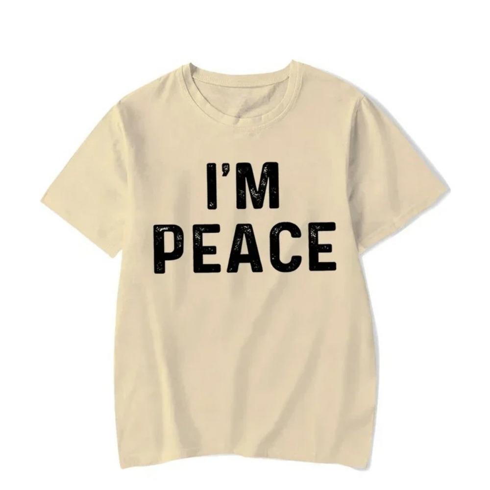 I Come in Peace I'm Peace Funny Matching Couples I Come in Peace Couple Matching Women TShirt Lovers Men Tshirts Tee Y2k Clothes