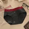 British Classic Plaid Mid-Waist Women's Antibacterial Cotton Underwear