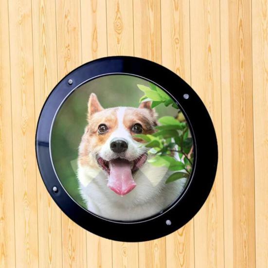 Durable Acrylic Fence Window Upgrade Pet's View Transparent Wide Application Pet Fence Window Dogs Accessories
