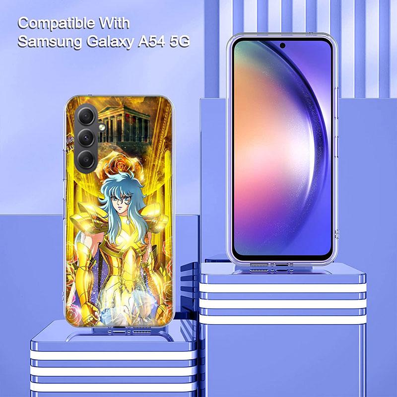 Saint Seiya Knights Of The Zodiac Phone Case for Samsung A17 A37 A57 A07 A16 A26 A36 A56 A06 A02S A12 A22 A32 A52S A04S A14 A24