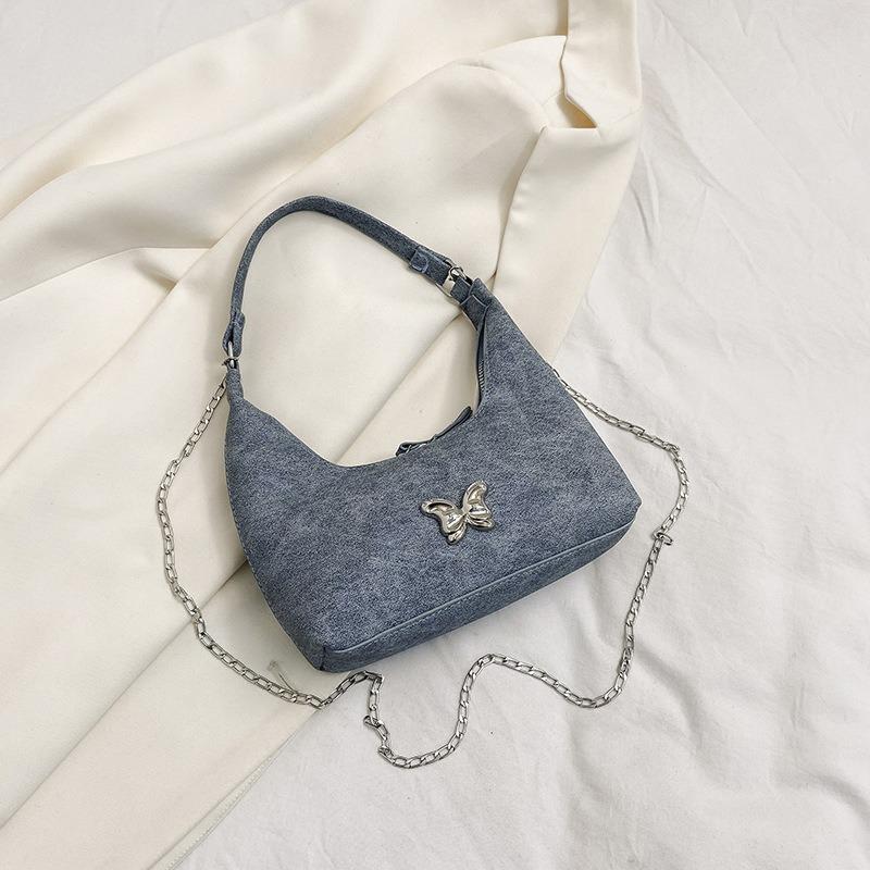 Fashion Korean Style Handbag 2024 Spring New Versatile Instagram One Shoulder Underarm Bag Dumpling Bag for Women