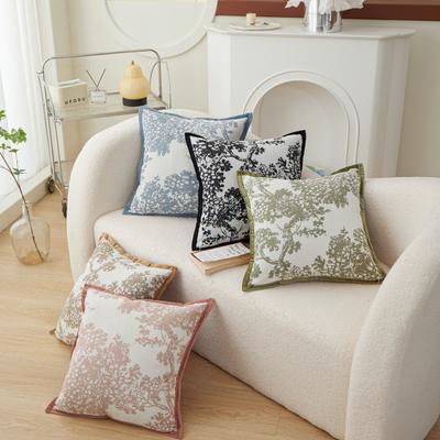 Craft Style Back Cushion, Waist Cushion, Light Luxury and High-end Square Cushion Pillow